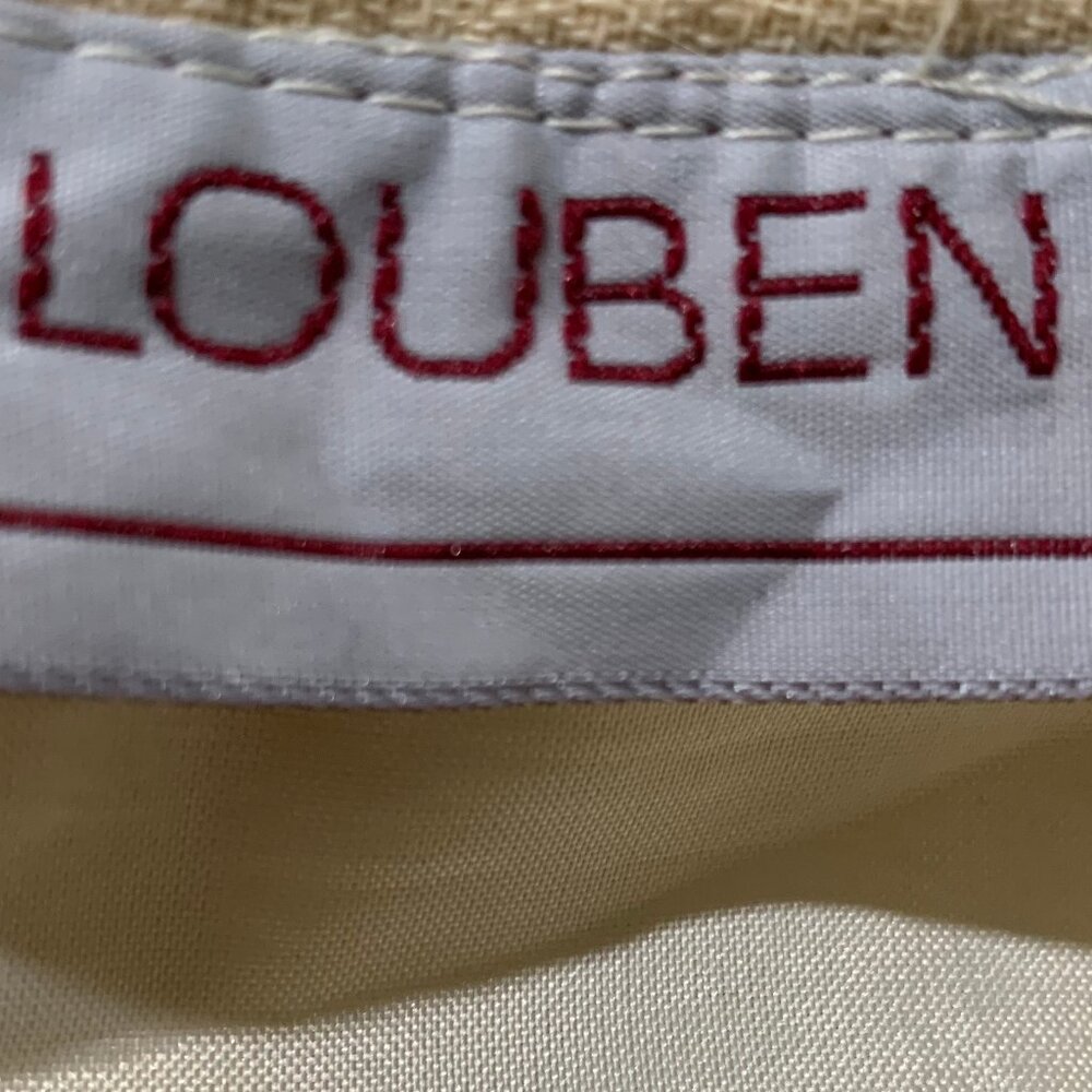 VINTAGE LOUBEN MAXI WOOL PLEATED SKIRTS SIZE 28 - Picture 9 of 9